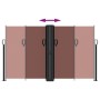 Braune einziehbare Seitenmarkise 140x1000 cm von , Sonnenschirme - Ref: Foro24-4004719, Preis: 130,06 €, Rabatt: %
