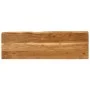 Banco con borde natural madera de acacia maciza 105 cm de , Bancos - Ref: Foro24-372758, Precio: 94,25 €, Descuento: %