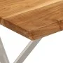 Banco con borde natural madera de acacia maciza 105 cm de , Bancos - Ref: Foro24-372758, Precio: 94,25 €, Descuento: %