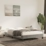 Estructura de cama terciopelo gris claro 120x190 cm de , Camas y somieres - Ref: Foro24-379502, Precio: 96,51 €, Descuento: %