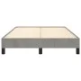 Estructura de cama terciopelo gris claro 120x190 cm de , Camas y somieres - Ref: Foro24-379502, Precio: 118,77 €, Descuento: %