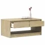 SAUDA Couchtisch aus massivem eichenfarbenem Kiefernholz 99x55x45 cm von , Couchtisch - Ref: Foro24-377598, Preis: 121,65 €, ...