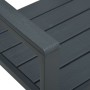Graue HDPE-Gartenbank in Holzoptik, 120 cm von vidaXL, Gartenbänke - Ref: Foro24-47874, Preis: 178,04 €, Rabatt: %
