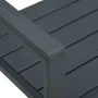 Graue HDPE-Gartenbank in Holzoptik, 120 cm von vidaXL, Gartenbänke - Ref: Foro24-47874, Preis: 154,48 €, Rabatt: %