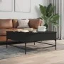 Couchtisch aus Holzwerkstoff und schwarzem Metall, 95 x 95 x 45 cm von , Couchtisch - Ref: Foro24-3217064, Preis: 123,13 €, R...