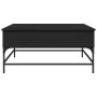Couchtisch aus Holzwerkstoff und schwarzem Metall, 95 x 95 x 45 cm von , Couchtisch - Ref: Foro24-3217064, Preis: 123,13 €, R...