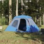 Familienzelt 6 Personen wasserdicht schnell öffnend blau von , Zelte - Ref: Foro24-94296, Preis: 137,42 €, Rabatt: %