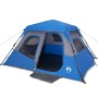 Familienzelt 6 Personen wasserdicht schnell öffnend blau von , Zelte - Ref: Foro24-94296, Preis: 137,42 €, Rabatt: %