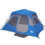 Familienzelt 6 Personen wasserdicht schnell öffnend blau von , Zelte - Ref: Foro24-94296, Preis: 137,42 €, Rabatt: %