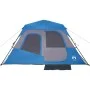 Familienzelt 6 Personen wasserdicht schnell öffnend blau von , Zelte - Ref: Foro24-94296, Preis: 137,42 €, Rabatt: %