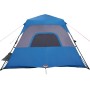 Familienzelt 6 Personen wasserdicht schnell öffnend blau von , Zelte - Ref: Foro24-94296, Preis: 137,42 €, Rabatt: %