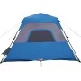 Family tent 6 people waterproof quick opening blue by , tents - Ref: Foro24-94296, Price: 135,54 €, Discount: %