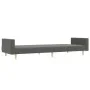 2-Sitzer-Schlafsofa mit Hocker aus dunkelgrauem Stoff von , Sofas - Ref: Foro24-3216228, Preis: 313,29 €, Rabatt: %