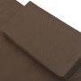 Outdoor-Liege mit Baldachin und braunen Kissen von vidaXL, Betten im Freien - Ref: Foro24-48069, Preis: 123,81 €, Rabatt: %