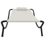 Cremefarbene Gartenliege aus Stahl, 200 x 90 cm von vidaXL, Betten im Freien - Ref: Foro24-48080, Preis: 76,58 €, Rabatt: %