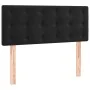 Cama box spring con colchón terciopelo negro 120x190 cm de , Camas y somieres - Ref: Foro24-3269863, Precio: 403,11 €, Descue...