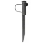 Parasol supports with spikes 2 pcs galvanized steel 19x42 cm by , Parasol accessories - Ref: Foro24-4003382, Price: 24,70 €, ...
