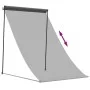Anthracite gray fabric and steel retractable awning 150x150 cm by , Awnings - Ref: Foro24-368751, Price: 41,24 €, Discount: %