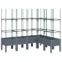 Pflanzgefäß mit blaugrauem PP-Gitter 160x120x142,5 cm von , Töpfe und Pflanzgefäße - Ref: Foro24-367966, Preis: 112,66 €, Rab...