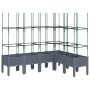 Pflanzgefäß mit blaugrauem PP-Gitter 160x120x142,5 cm von , Töpfe und Pflanzgefäße - Ref: Foro24-367966, Preis: 114,25 €, Rab...