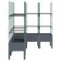 Pflanzgefäß mit blaugrauem PP-Gitter 160x120x142,5 cm von , Töpfe und Pflanzgefäße - Ref: Foro24-367966, Preis: 112,66 €, Rab...