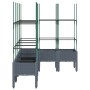 Pflanzgefäß mit blaugrauem PP-Gitter 160x120x142,5 cm von , Töpfe und Pflanzgefäße - Ref: Foro24-367966, Preis: 114,25 €, Rab...