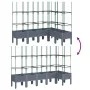 Jardinera con enrejado PP azul gris 160x120x142,5 cm by , Pots and planters - Ref: Foro24-367966, Price: 112,66 €, Discount: %