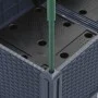 Pflanzgefäß mit blaugrauem PP-Gitter 160x120x142,5 cm von , Töpfe und Pflanzgefäße - Ref: Foro24-367966, Preis: 112,66 €, Rab...