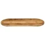 Oval table top solid rough mango wood 110x40x3.8cm by , Table tops - Ref: Foro24-370115, Price: 65,67 €, Discount: %
