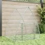Jaula para conejos acero galvanizado plateado 100x105x120 cm de , Jaulas y habitáculos para animales pequeños - Ref: Foro24-3...