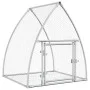Jaula para conejos acero galvanizado plateado 100x105x120 cm de , Jaulas y habitáculos para animales pequeños - Ref: Foro24-3...