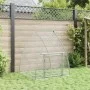 Jaula para conejos acero galvanizado plateado 100x105x120 cm de , Jaulas y habitáculos para animales pequeños - Ref: Foro24-3...