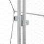 Rabbit cage silver galvanized steel 100x105x120 cm by , Cages and habitats for small animals - Ref: Foro24-3281527, Price: 90...
