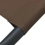 Brown fabric garden lounger by vidaXL, Outdoor beds - Ref: Foro24-48075, Price: 87,01 €, Discount: %