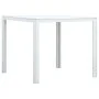 HDPE-Couchtisch mit Holzoptik weiß 78x78x74 cm von vidaXL, Couchtisch - Ref: Foro24-47881, Preis: 76,86 €, Rabatt: %