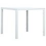 HDPE-Couchtisch mit Holzoptik weiß 78x78x74 cm von vidaXL, Couchtisch - Ref: Foro24-47881, Preis: 84,12 €, Rabatt: %