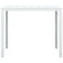 HDPE-Couchtisch mit Holzoptik weiß 78x78x74 cm von vidaXL, Couchtisch - Ref: Foro24-47881, Preis: 76,86 €, Rabatt: %