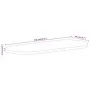 Tablero de mesa ovalado madera maciza de mango 100x40x3,8 cm de , Tableros para mesas - Ref: Foro24-370134, Precio: 62,82 €, ...