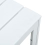 HDPE-Couchtisch mit Holzoptik weiß 78x78x74 cm von vidaXL, Couchtisch - Ref: Foro24-47881, Preis: 84,12 €, Rabatt: %