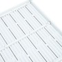 HDPE coffee table with wood look white 78x78x74 cm by vidaXL, Coffee table - Ref: Foro24-47881, Price: 84,12 €, Discount: %