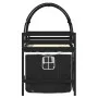 Cama alta niños con túnel madera pino blanco negro 90x190 cm de , Camas y somieres - Ref: Foro24-3283859, Precio: 216,87 €, D...