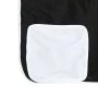 Cama alta niños con túnel madera pino blanco negro 90x190 cm de , Camas y somieres - Ref: Foro24-3283859, Precio: 216,87 €, D...