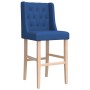 Hohe Hocker, 2 Stück, massives Gummiholz und Stoff von , Küchenhocker - Ref: Foro24-4006225, Preis: 96,99 €, Rabatt: %