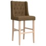 Hohe Hocker, 2 Stück, massives Gummiholz und Stoff von , Küchenhocker - Ref: Foro24-4006227, Preis: 113,39 €, Rabatt: %
