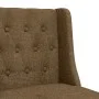 Taburetes altos 2 uds madera maciza de caucho y tela de , Taburetes de cocina - Ref: Foro24-4006227, Precio: 112,64 €, Descue...