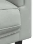 Sofa set with cushions 2 pieces light gray velvet by , Sofas - Ref: Foro24-3209257, Price: 437,44 €, Discount: %