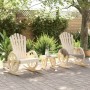 Gartenmöbel-Set 3-teilig aus massivem Tannenholz von , Gartensets - Ref: Foro24-3207123, Preis: 346,92 €, Rabatt: %