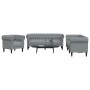 3-piece sofa set light gray fabric by , Sofas - Ref: Foro24-3209191, Price: 761,28 €, Discount: %