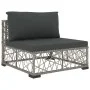 5-teiliges Gartenmöbel-Set und graue synthetische Rattankissen von vidaXL, Gartensets - Ref: Foro24-46808, Preis: 455,64 €, R...