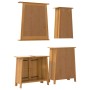 Badezimmermöbel-Set 4-teilig aus massivem Kiefernholz von , Badezimmermöbel - Ref: Foro24-3223463, Preis: 523,05 €, Rabatt: %